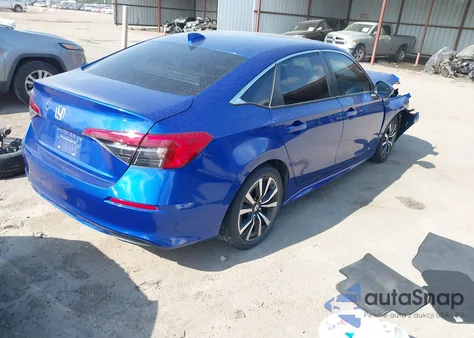 2022 Honda Civic Ex from USA, damaged, VIN 2HGFE1F7XNH307699